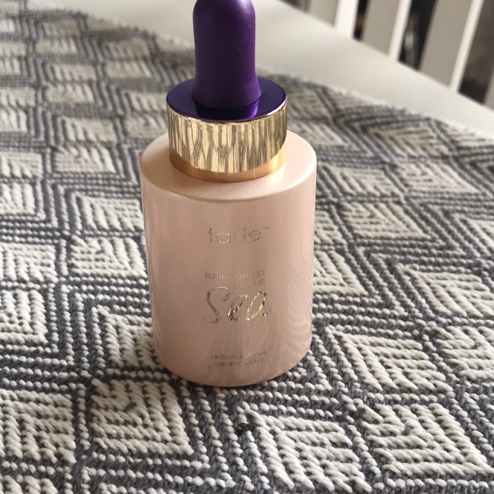 Tarte- Rainforest of the sea radiance drops used 1